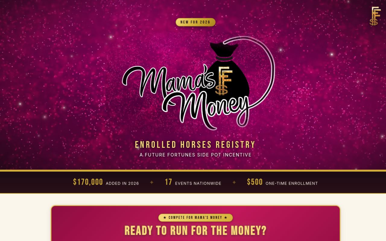 Mama's Money — website preview